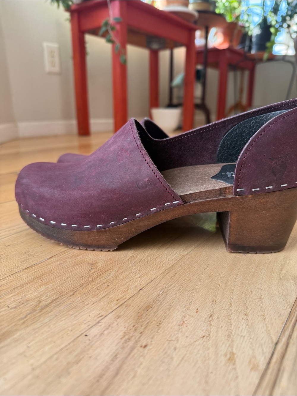 Sandgren Brett low closed-back Clogs - Picture 2 of 5